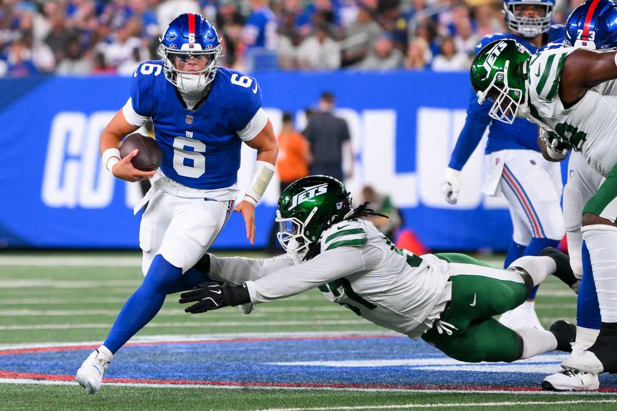 One Giant hope? Jaxson Dart shines again for Big Blue in preseason win over Jets 2