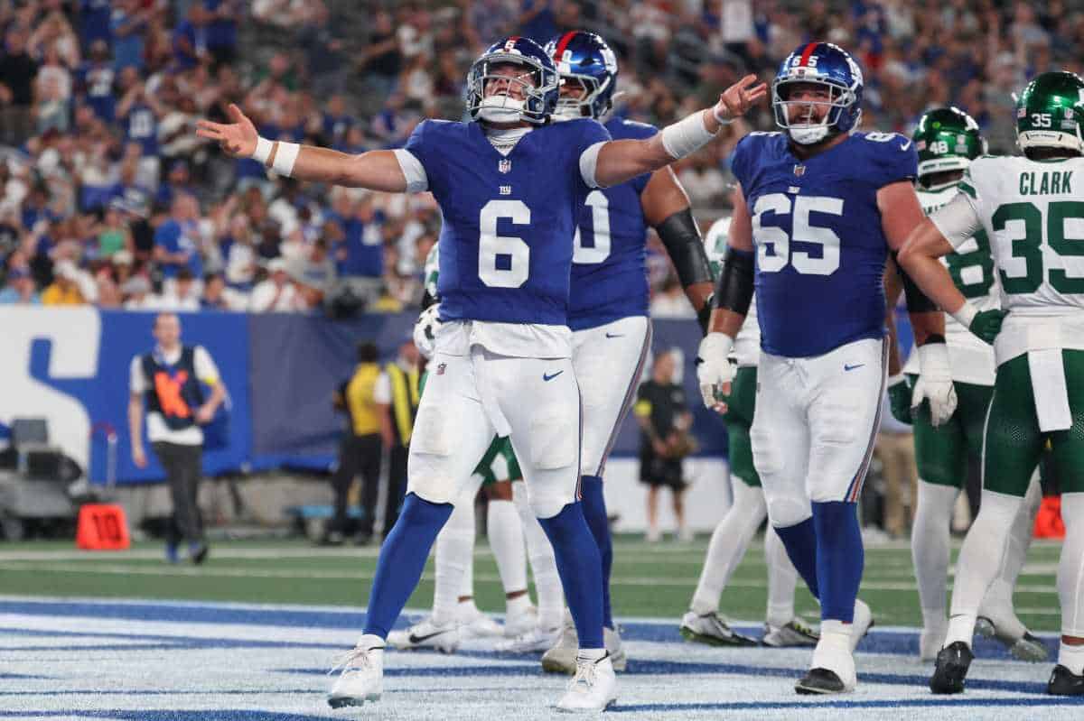 One Giant hope? Jaxson Dart shines again for Big Blue in preseason win over Jets | amNewYork