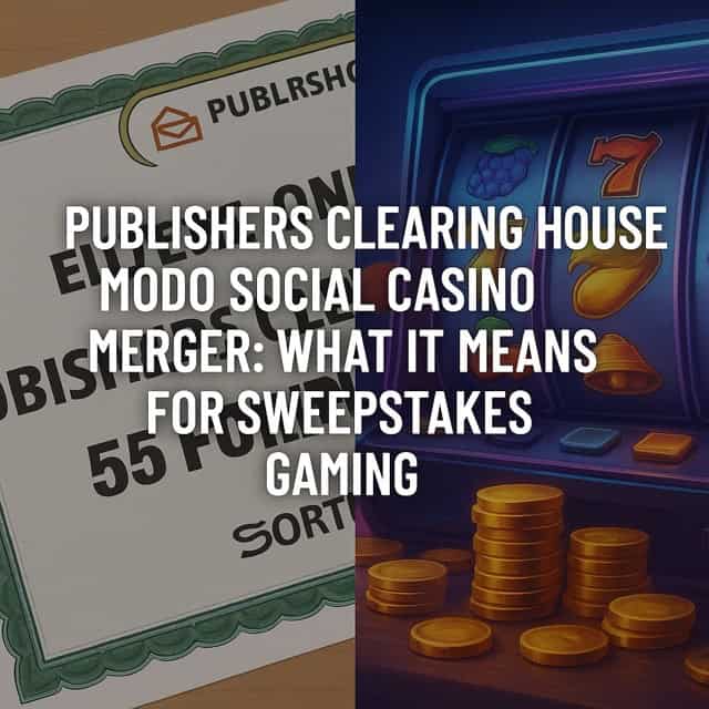 Modo Casino Becomes Official Social Casino of Publishers Clearing House Amid Controversy Over Sweepstakes