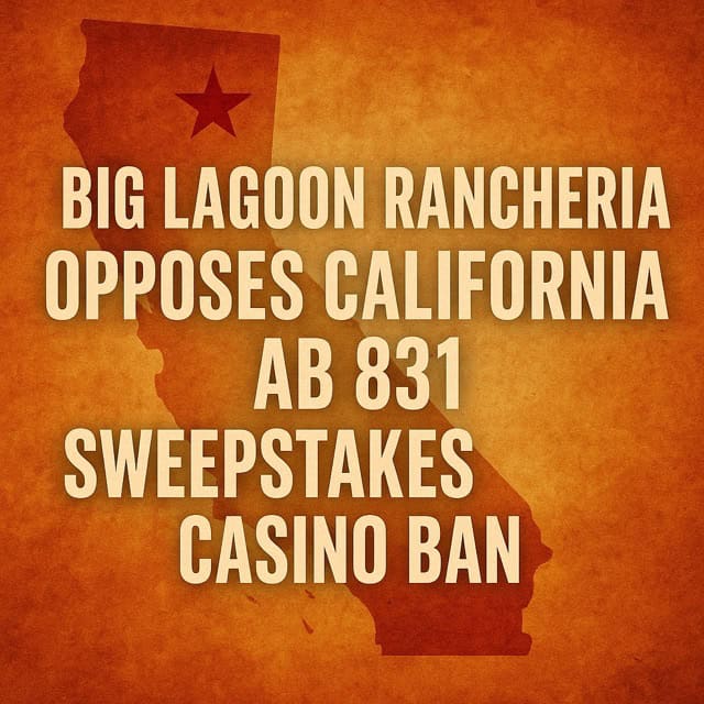 California AB 831 Sweepstakes Casino Ban
