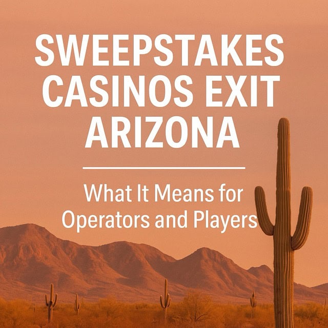 Sweepstakes Casinos Exit Arizona