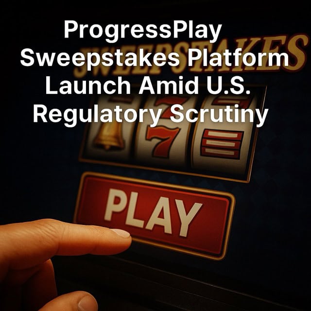ProgressPlay sweepstakes platform launch