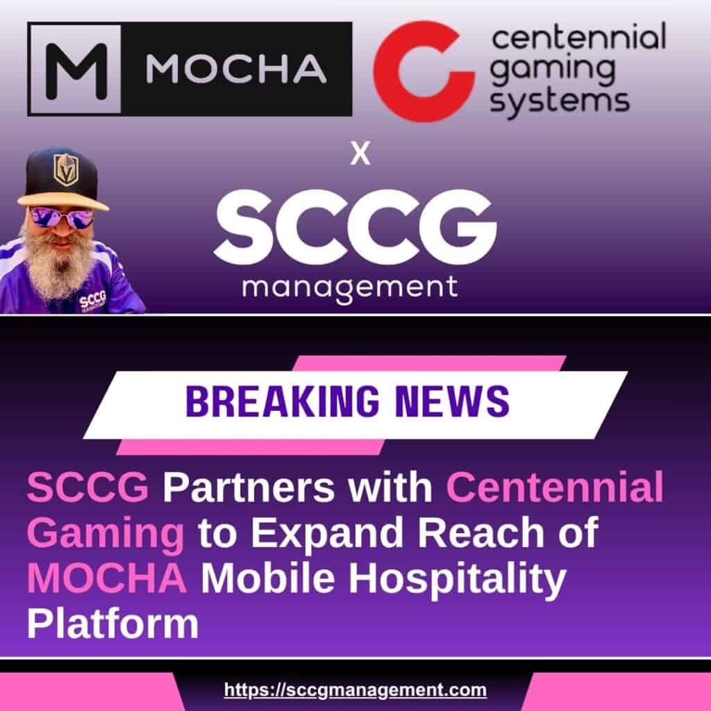 SCCG Partners with Centennial Gaming