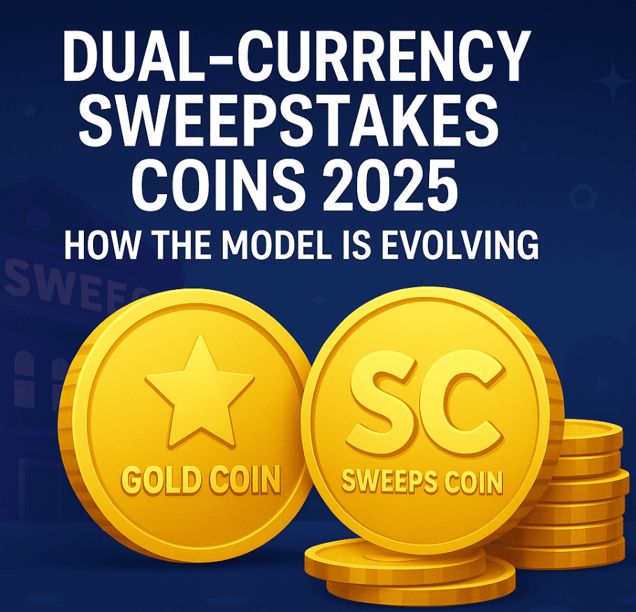 Dual-Currency Sweepstakes Coins 2025