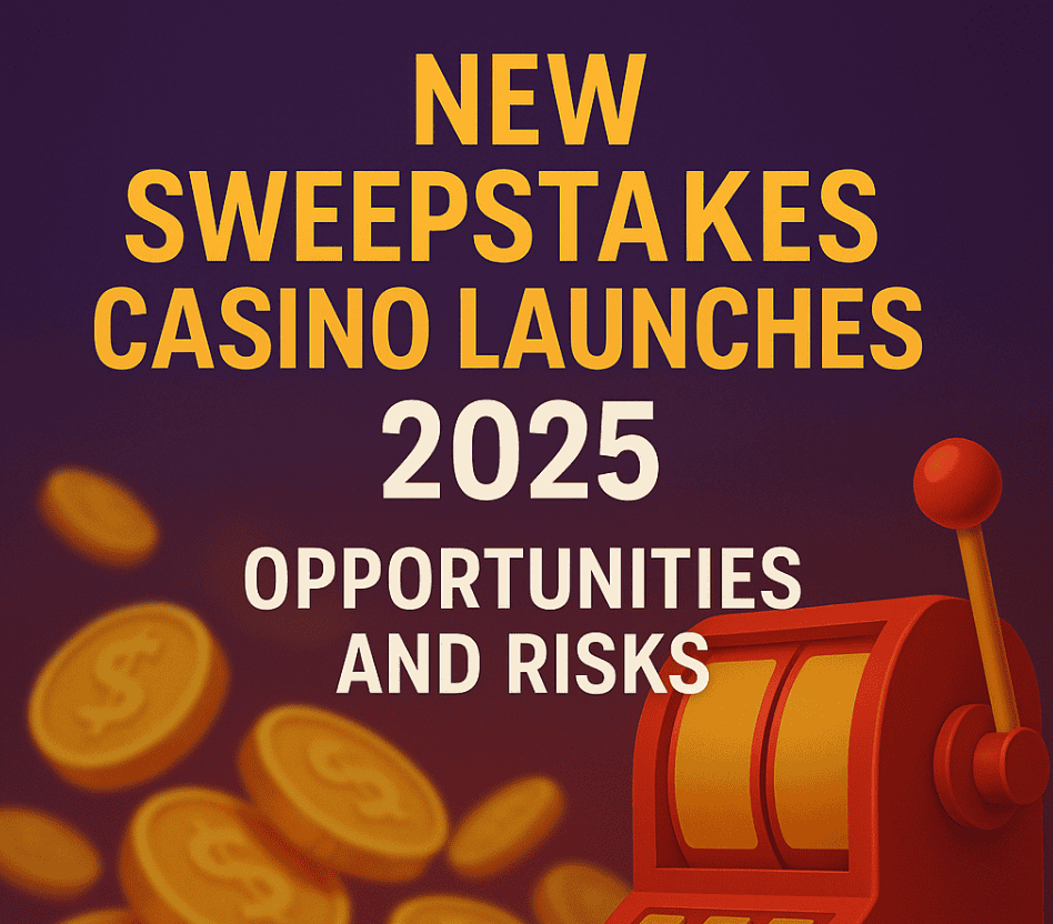 new sweepstakes casino launches 2025