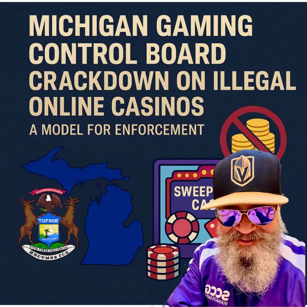 Michigan Gaming Control Board crackdown on illegal online casinos