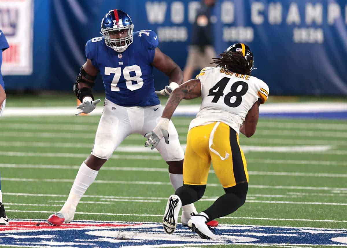 Andrew Thomas, Giants restructure contract to open needed cap space | amNewYork