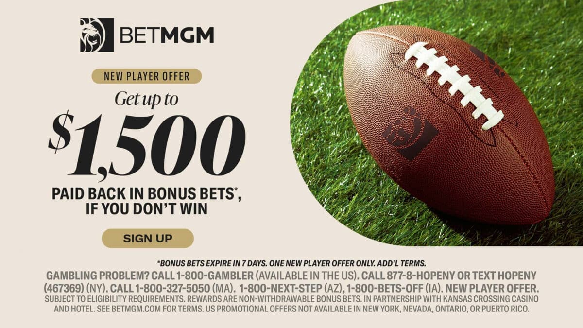BetMGM bonus code HANDLETOP