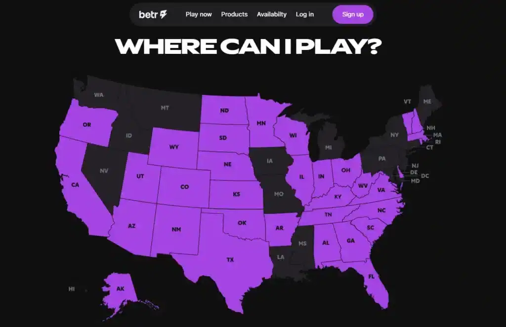 Betr Launches Social Sportsbook in 25 States