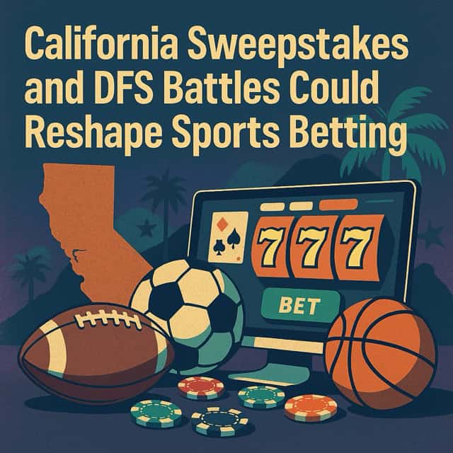 California sweepstakes and DFS battles