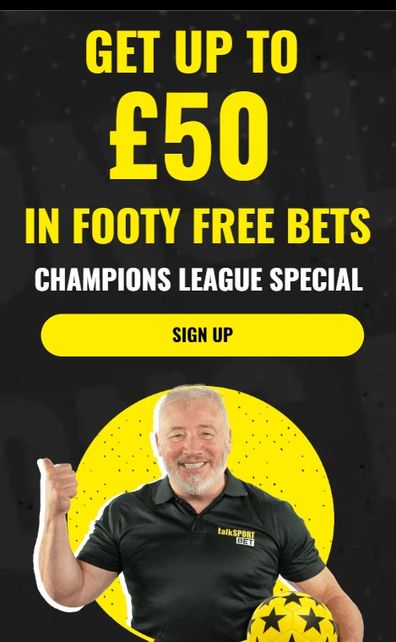 Champions League betting offers: Get £50 in free bets for the UEFA Champions League