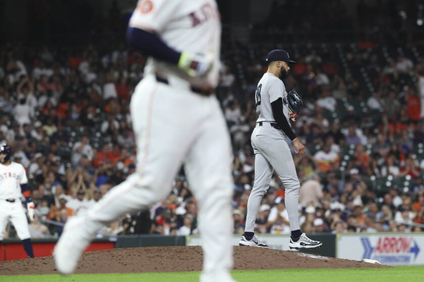 NY Yankees at Houston Astros: Rodon gets ball for rubber game