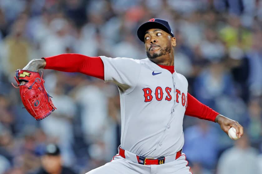 Aroldis Chapman just did a bad Vladimir Guerrero Jr. impression