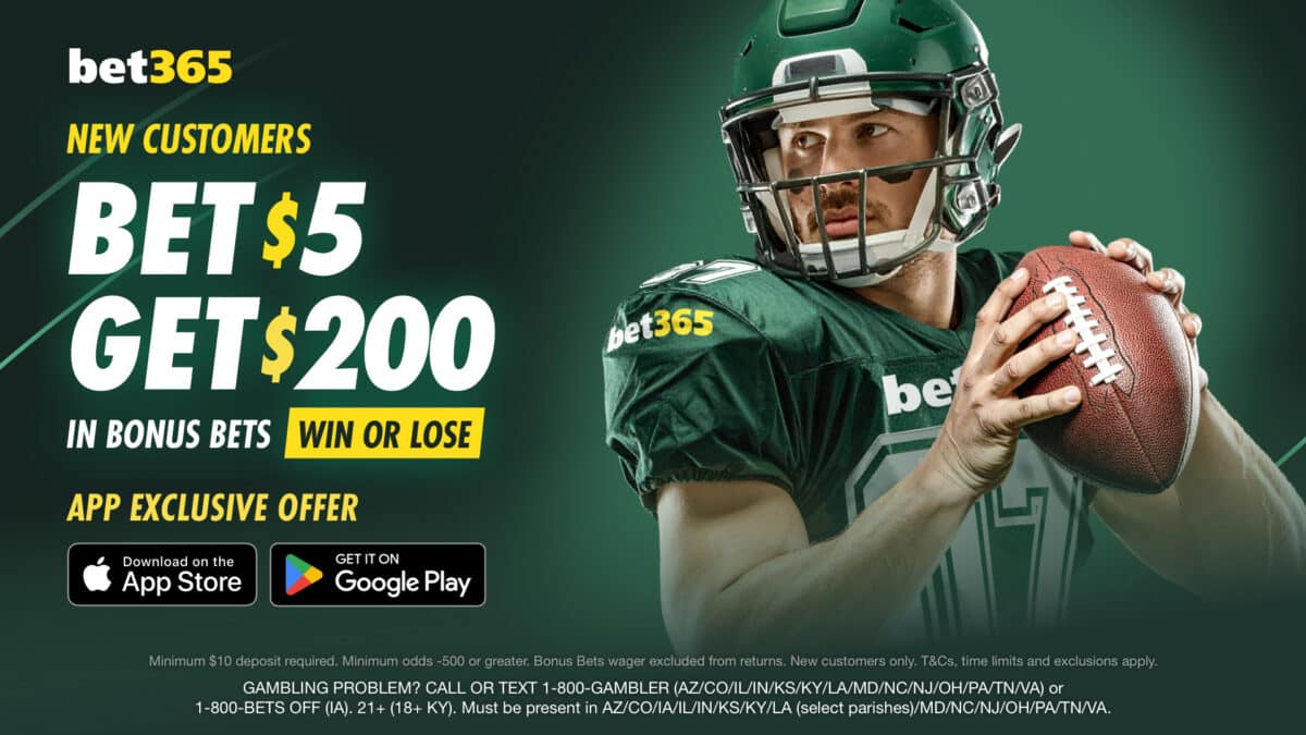 bet365 Bonus Code HANDLE: Best Ravens vs. Dolphins Betting Promo