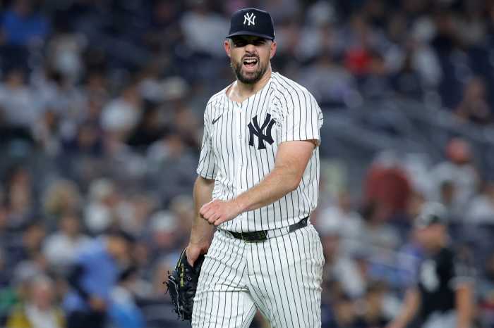 Blue Jays vs. Yankees Game 3 Betting Preview: ALDS Starters, Odds & Prediction 2 Carlos Rodon Yankees sneer