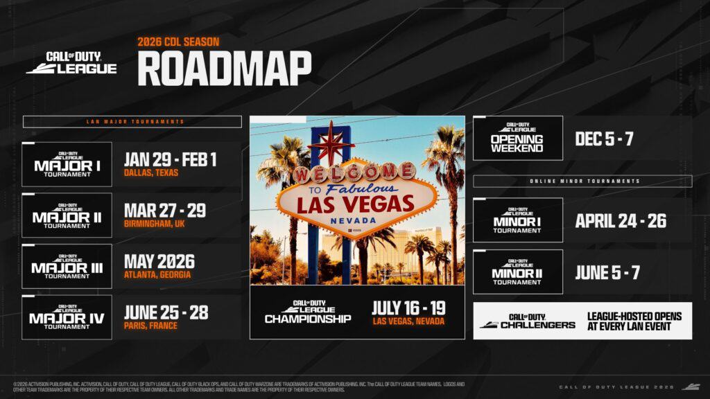 Call of Duty League 2026 Season Announcement