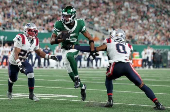 Cowboys vs. Jets Betting: Lines and Prop Bet for NFL Week 5 2 Garrett Wilson Jets Patriots touchdown