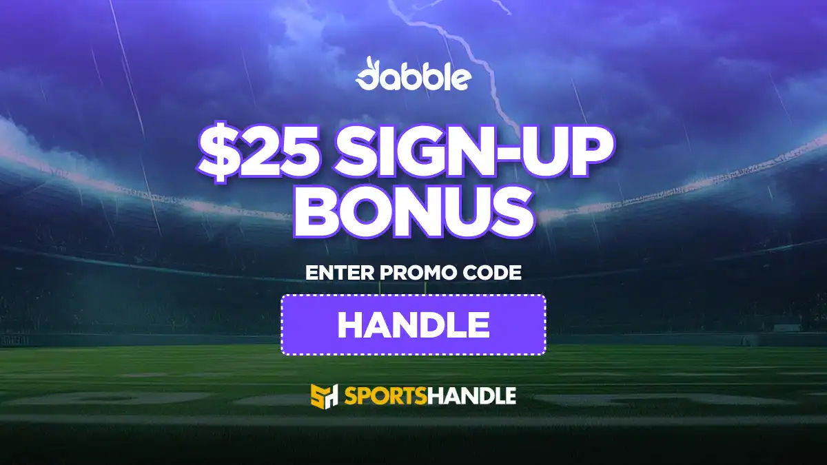 Dabble Fantasy Promo Code HANDLE: $25 Bonus for Week 8 NFL Entries