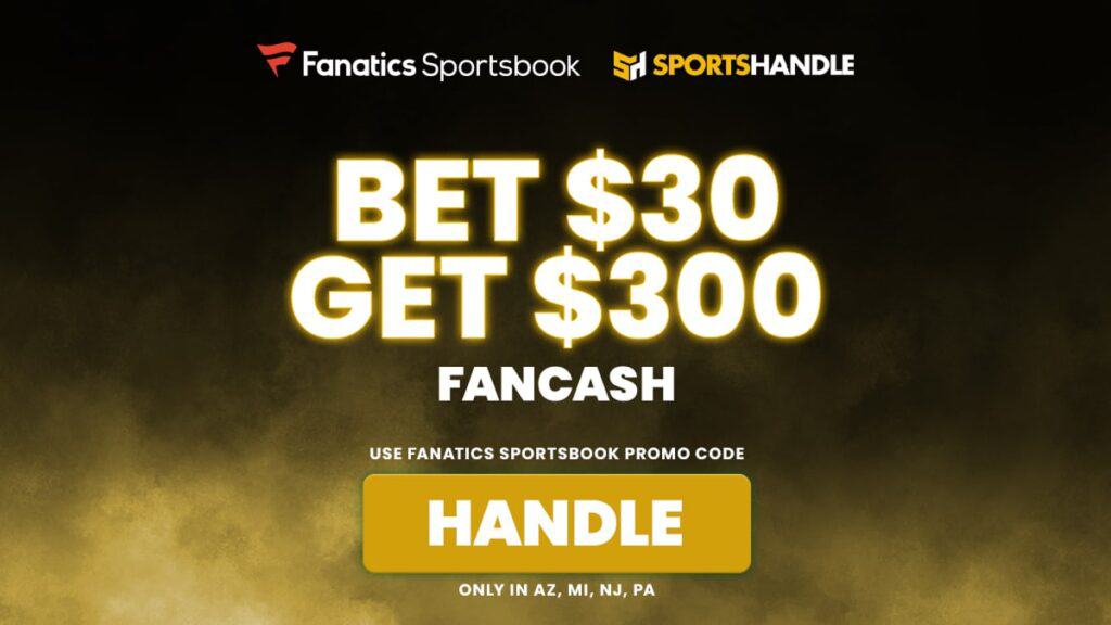 Exclusive Fanatics Sportsbook Promo Code HANDLE Nets $2K Bonuses for CFB, MLB Playoffs, Any Game Exclusive Fanatics Sportsbook Promo Code HANDLE: Net $2K for CFB and MLB Playoffs