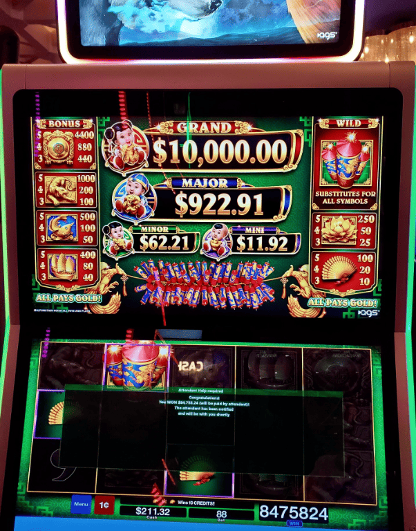 Florida Gambler Turns 88 Cents Into $84,000 on Slot Machine