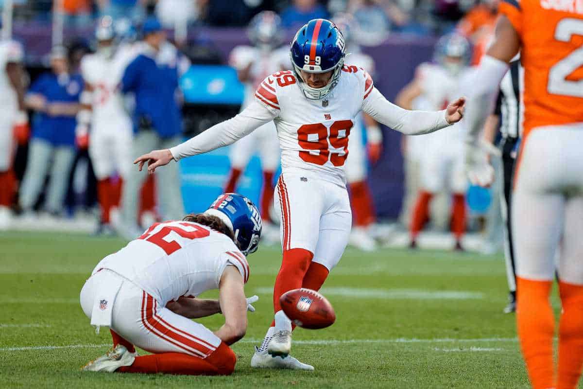Giants release K Jude McAtamney after 2 extra-point misses
