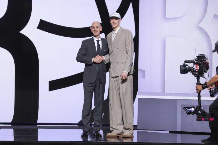 Nets, Knicks Betting Guide: Odds, Lines, and Prediction for Road Matchups on Sunday 3 Egor Demin NBA Draft Nets