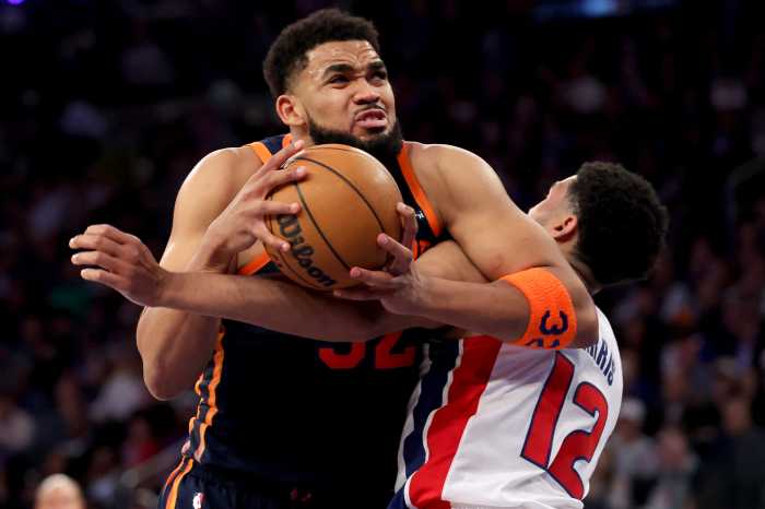 Nets, Knicks Betting Guide: Odds, Lines, and Prediction for Road Matchups on Sunday 5 Karl-Anthony Towns Knicks PIstons Game 2