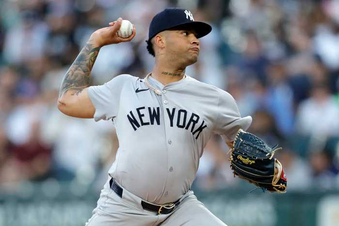 Yankees vs. Blue Jays ALDS Game 1 Betting Preview: Odds, Home Run Props, and Expert Prediction 2 Luis Gil delivers a pitch Yankees rotation