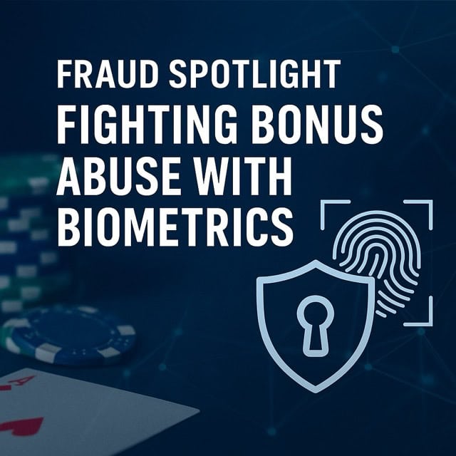 Fighting Bonus Abuse with Biometrics