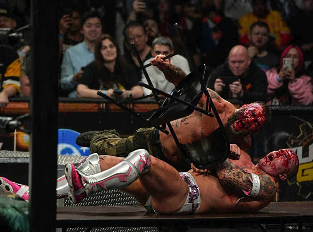 AEW brings blood, belts, and big returns to Prudential Center for Full Gear | amNewYork