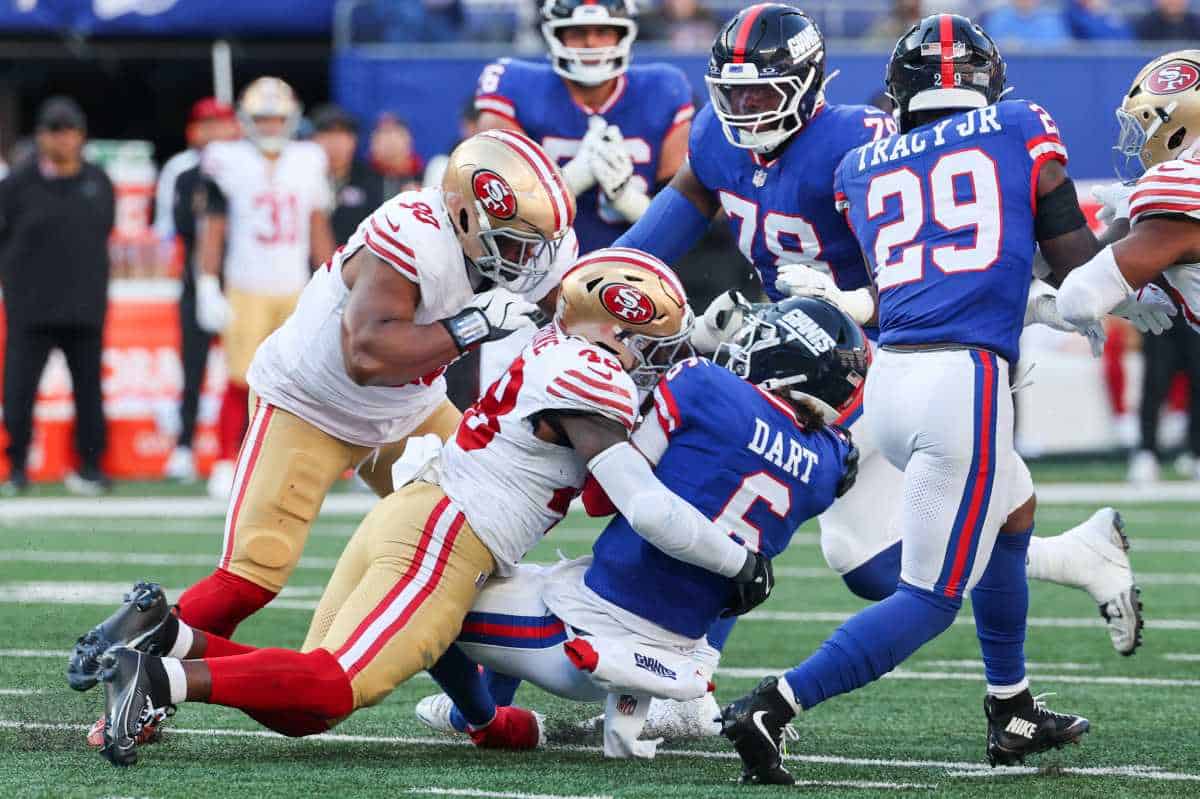 Injury-riddled Giants fall to 49ers, slide to 2-7 on the season | amNewYork