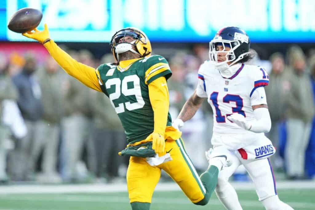 Jalin Hyatt doing himself no favors with Giants after quitting on route leading to game-ending INT | amNewYork