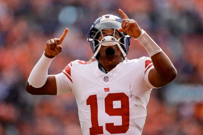 NFL Betting: Giants at Lions Lines, Odds and Best Bet for Week 12 2 Jameis Winston new york giants quarterback pointing at the sky