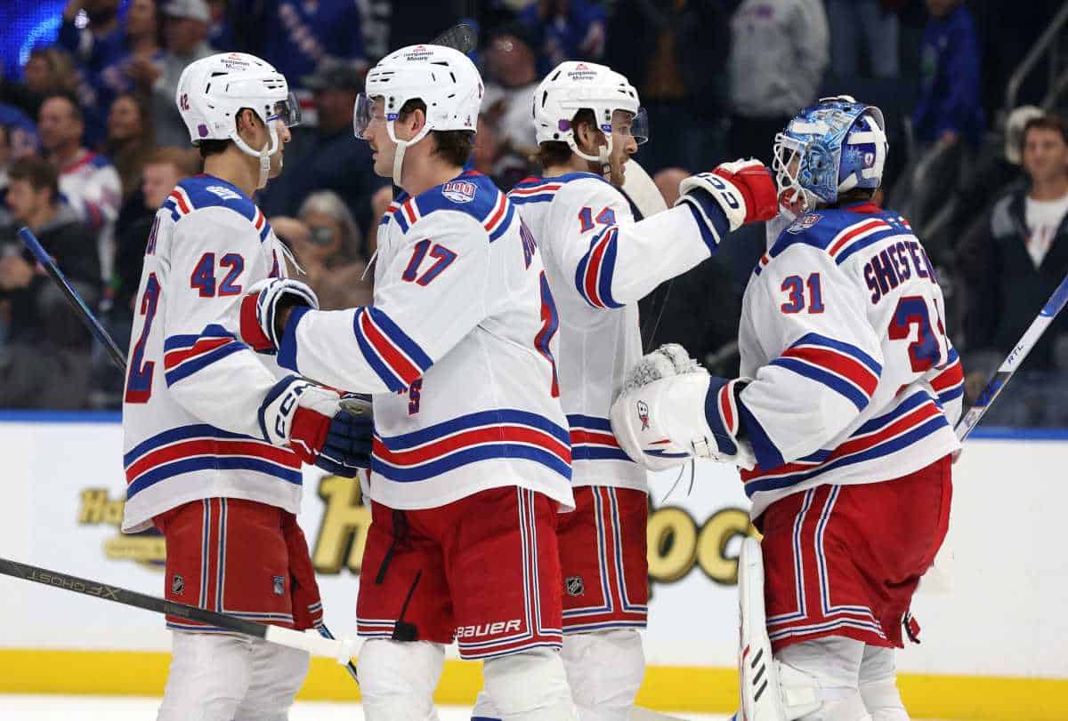 Rangers’ historic road start continues with drubbing of Lightning | amNewYork