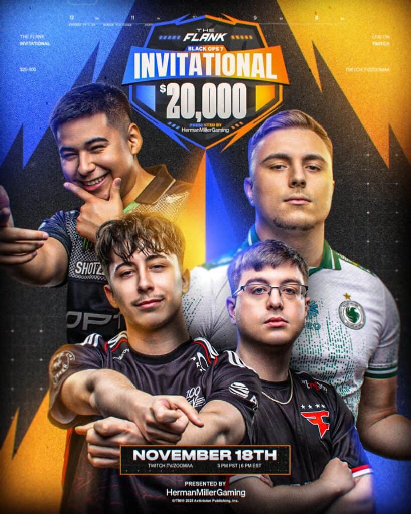 The Flank’s Black Ops 7 Invitational: CDL Stars Clash for $20K!