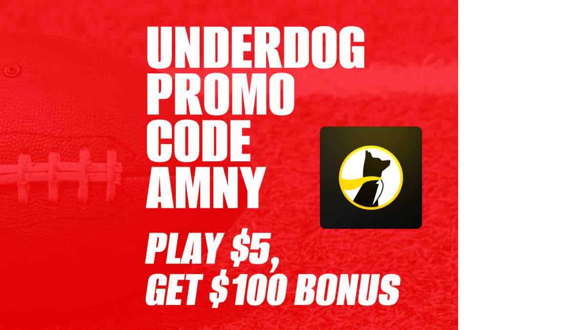 Underdog Promo Code AMNY: Claim $100 MNF Picks Bonus Ahead of Eagles vs. Packers | amNewYork