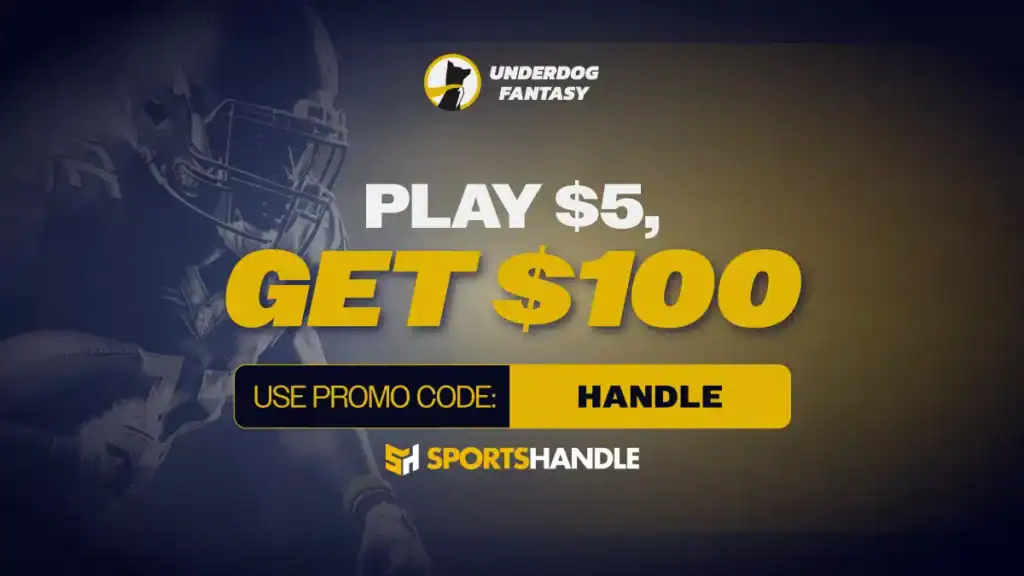 Underdog Promo Code HANDLE: $100 in Bonus Entries for Week 10 NFL