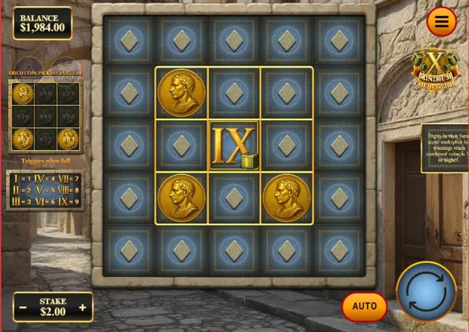 X Minimum Collection slot reels by Spinberry - best new online slots of the week