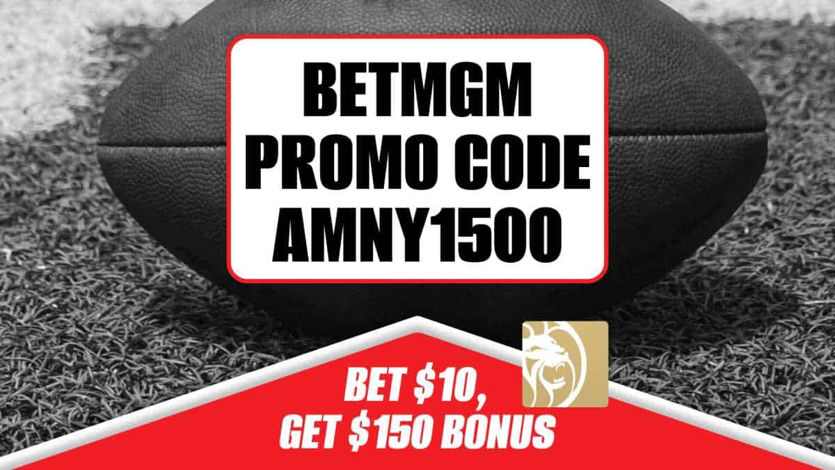 BetMGM Promo Code AMNY1500: Get $1,500 First Bet Bonus on NFL Week 17