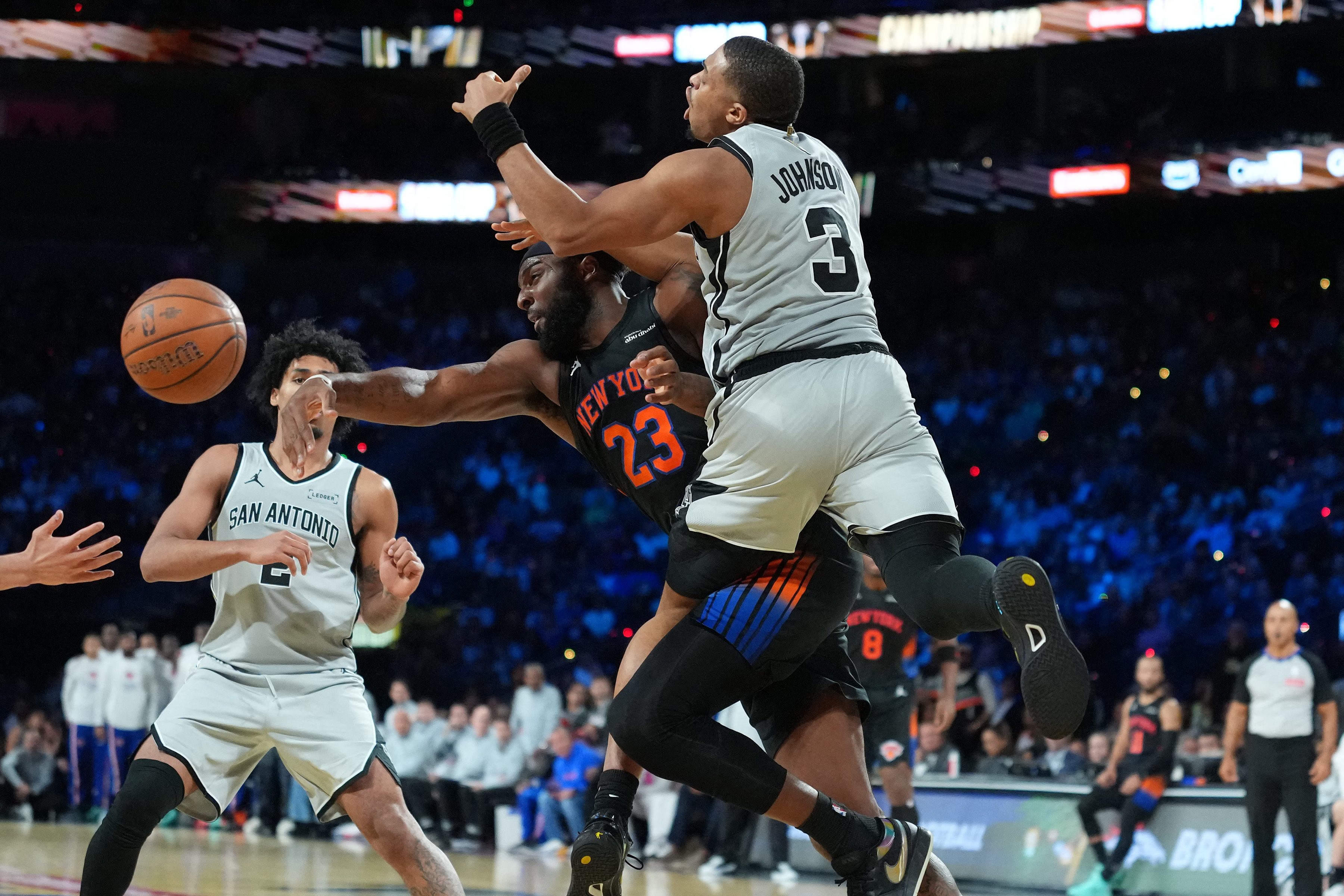 Knicks win NBA Cup: What we learned 2 Mitchell Robinson Knicks Spurs NBA Cup Final