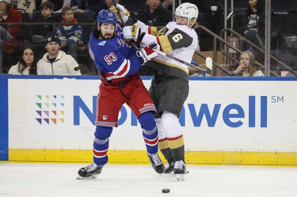 Rangers, Mike Sullivan frustrated by officiating in OT loss to Vegas: ‘Like, really?’ – amNewYork