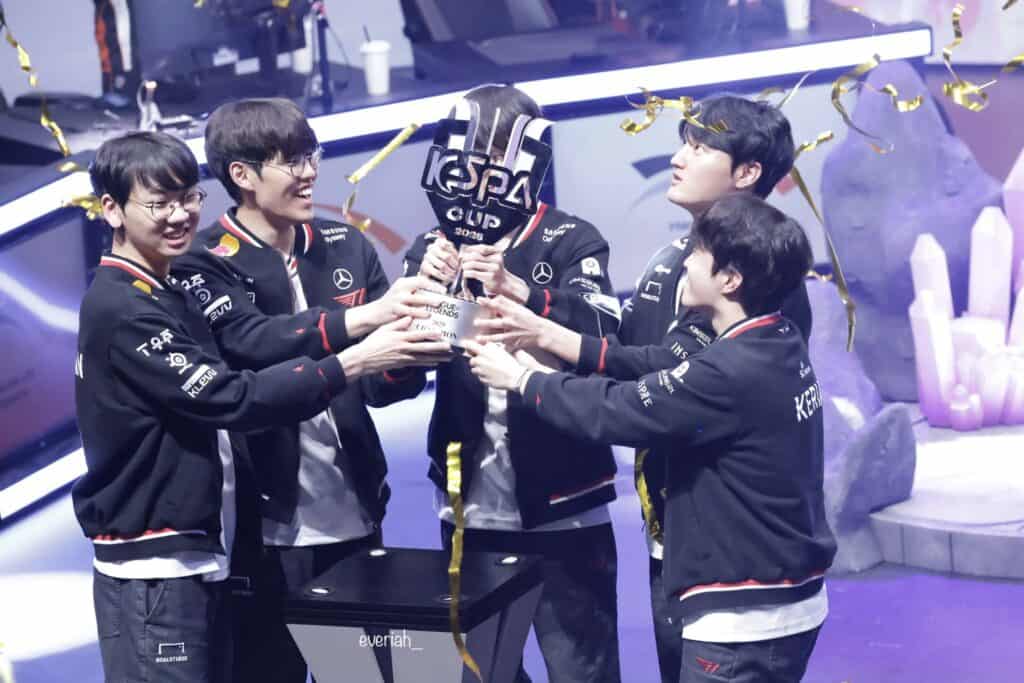 T1 Claims Historic First KeSPA Cup in 3-2 Grand Final Over Hanwha Life Esports