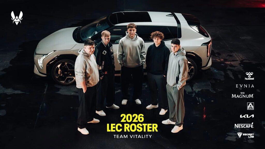 Team Vitality Finalises LEC 2026 Roster