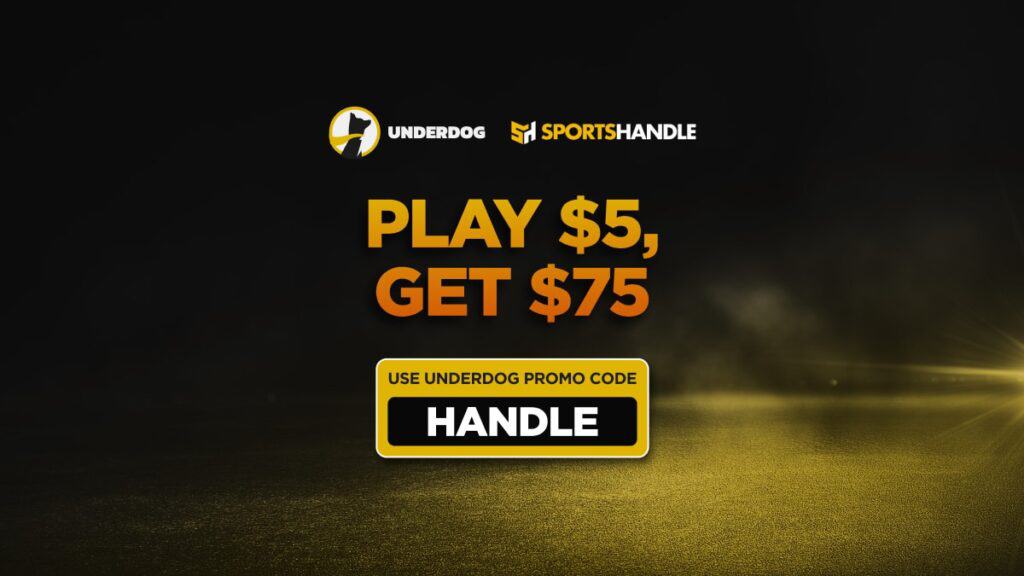 Underdog Promo Code HANDLE: $75 Bonus for Spurs vs. Knicks