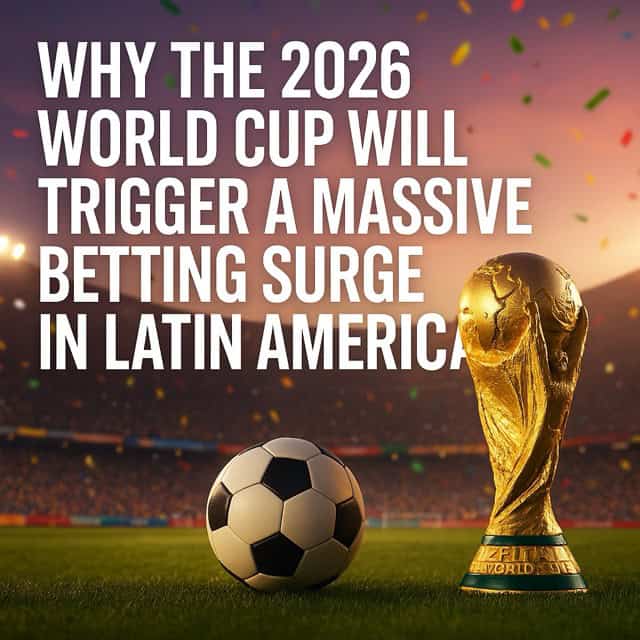 Why the 2026 World Cup Will Trigger a Massive Betting Surge in Latin America