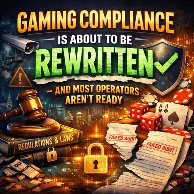 Gaming Compliance Is About to Be Rewritten — And Most Operators Aren’t Ready