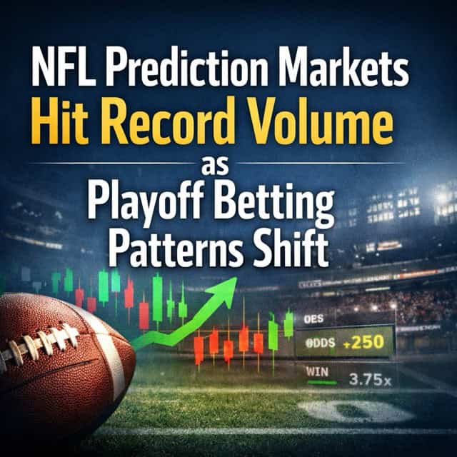NFL Prediction Markets Hit Record Volume