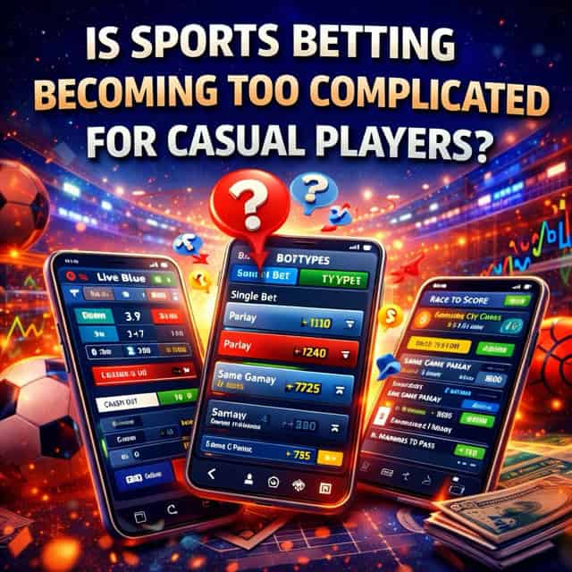 Is Sports Betting Becoming Too Complicated for Casual Players?