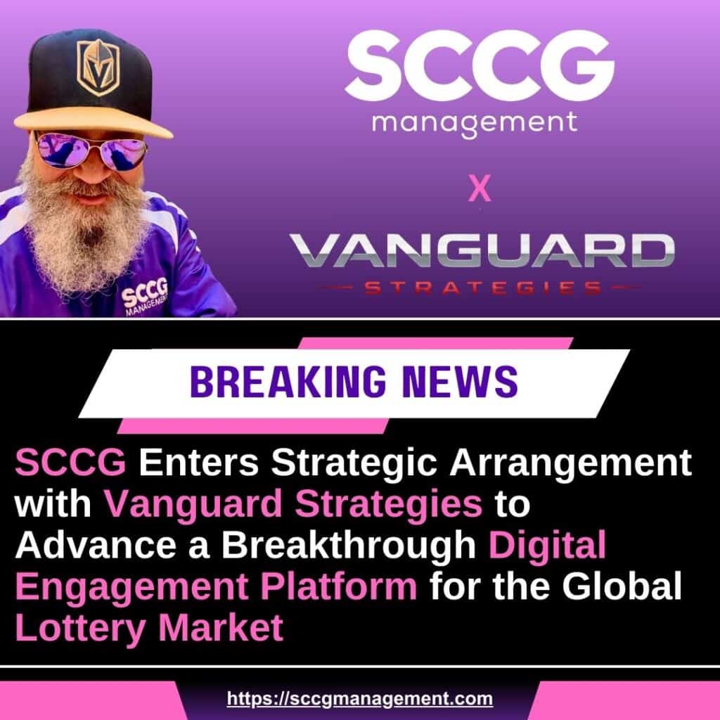 SCCG Enters Strategic Arrangement with Vanguard Strategies