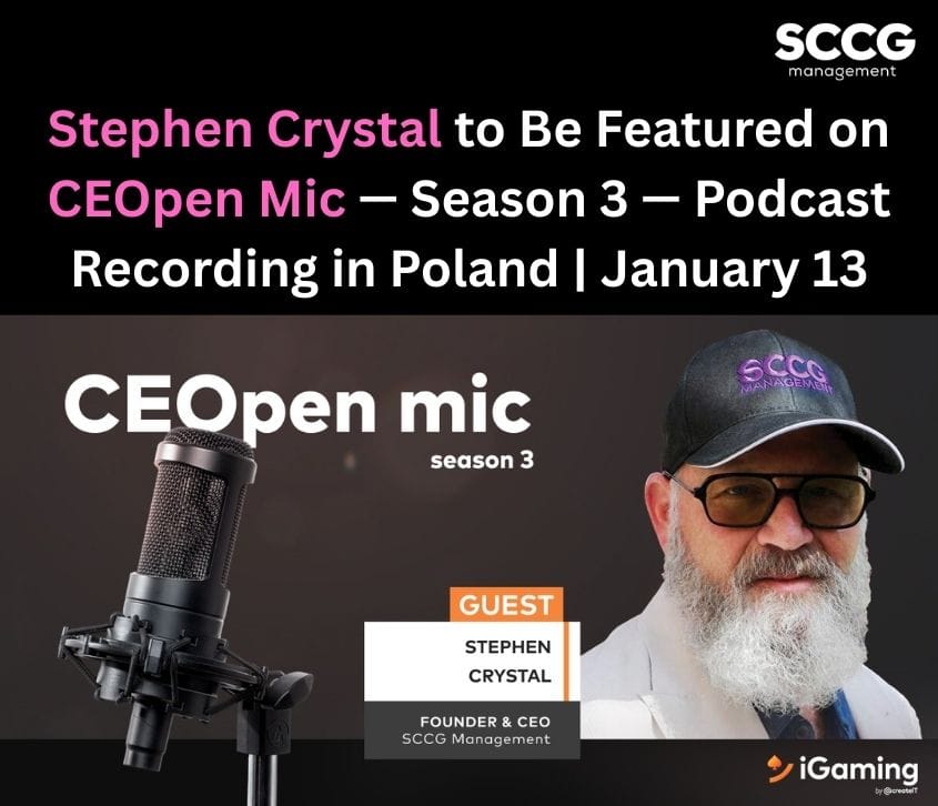 Stephen Crystal to Be Featured on CEOpen Mic